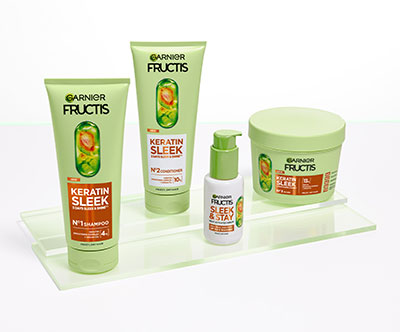Garnier Fructis představuje premiovou péči pro všechny typy vlasů.